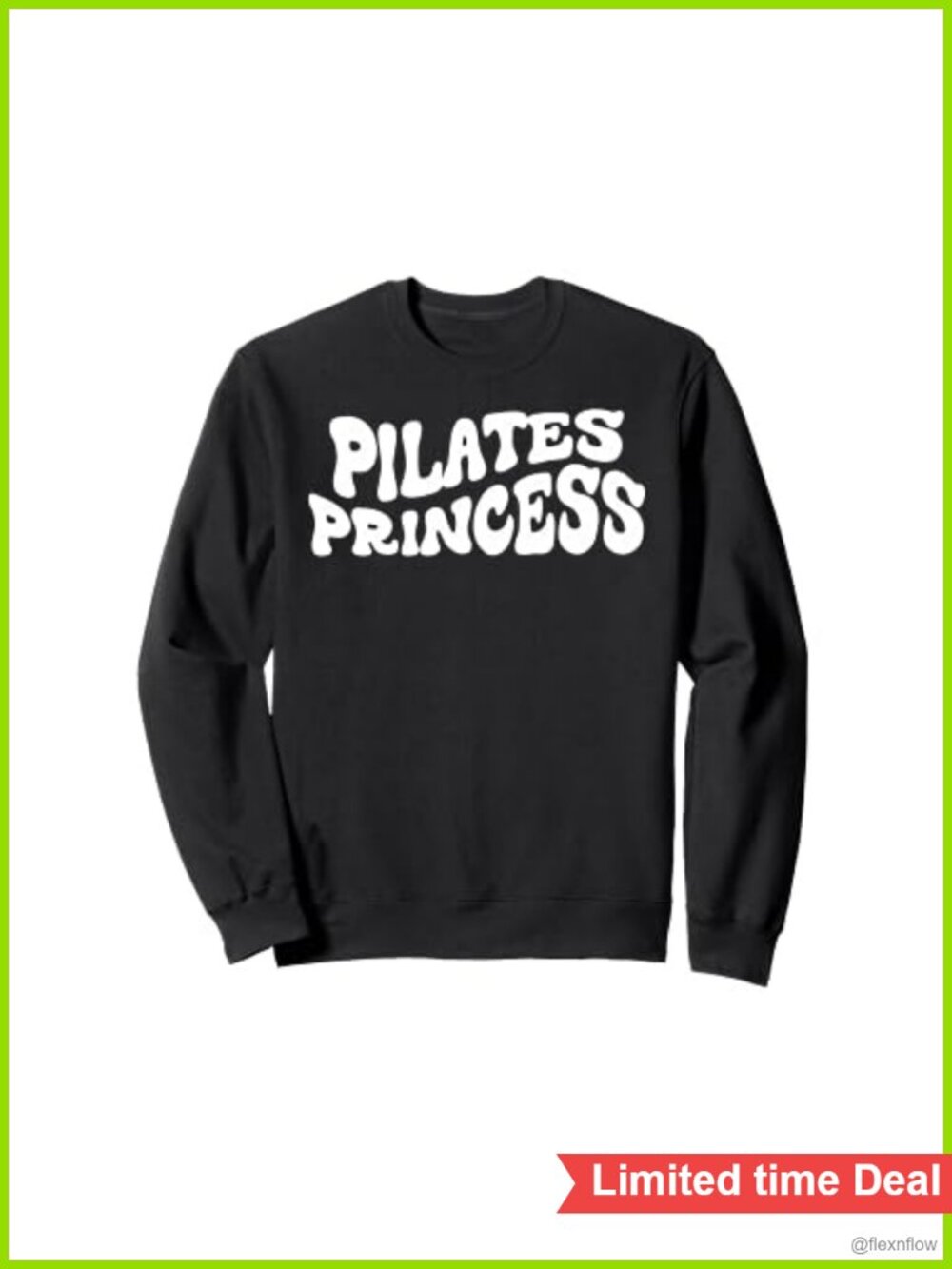 Retro Groovy Funny Reformer Pilates Sweatshirt